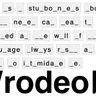 Wrodeo game icon