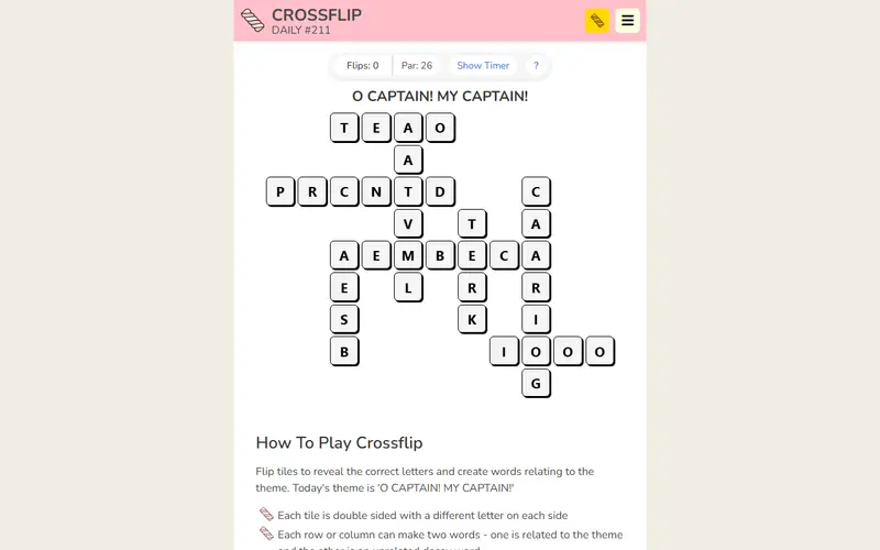 Crossflip preview