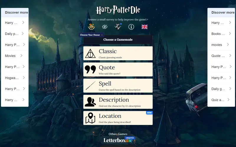 Harrypotterdle preview