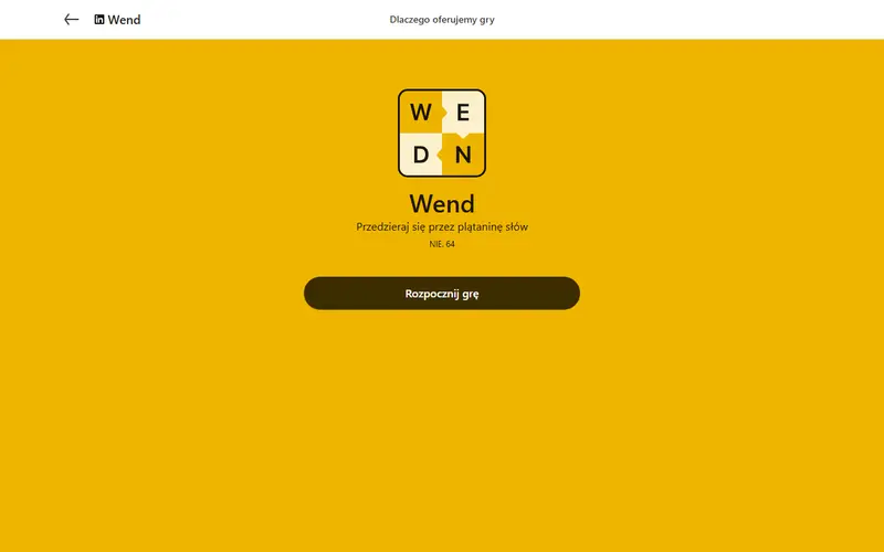 LinkedIn - Wend preview