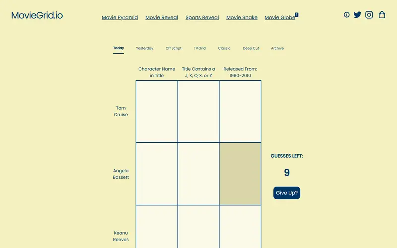 Movie Grid preview