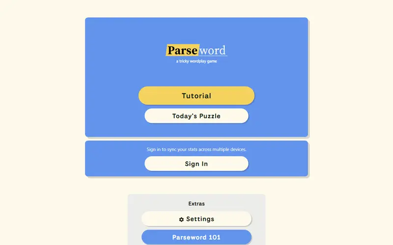 Parseword preview