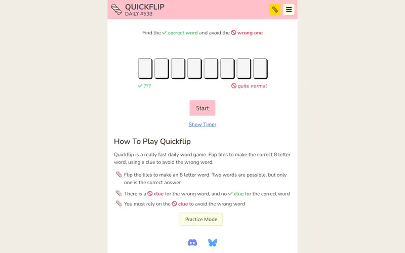 Quickflip preview
