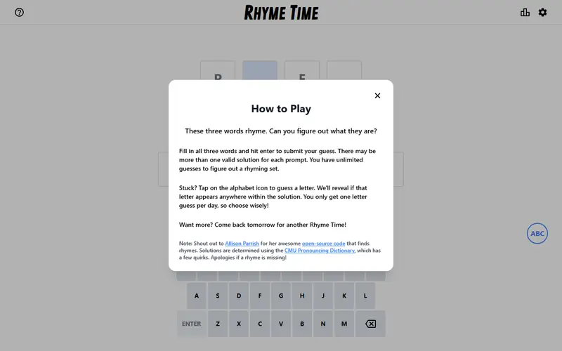 Rhyme Time preview