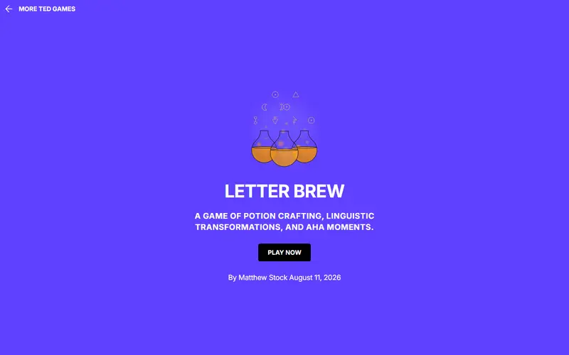 TED - Letterbrew preview