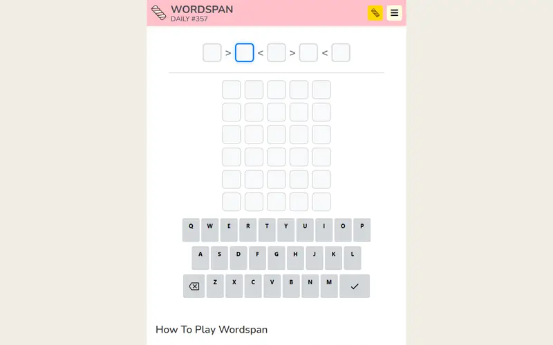Wordspan preview