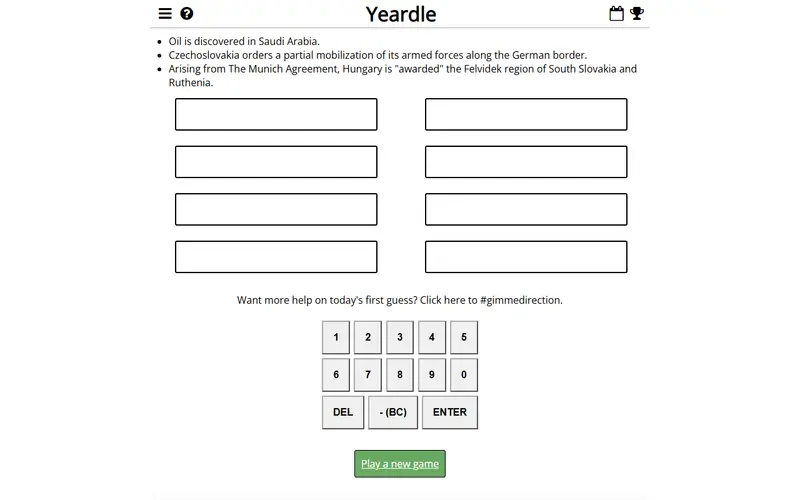 Yeardle preview